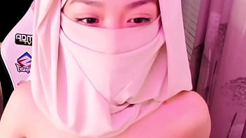 Jilbab Pink Pamer Uting