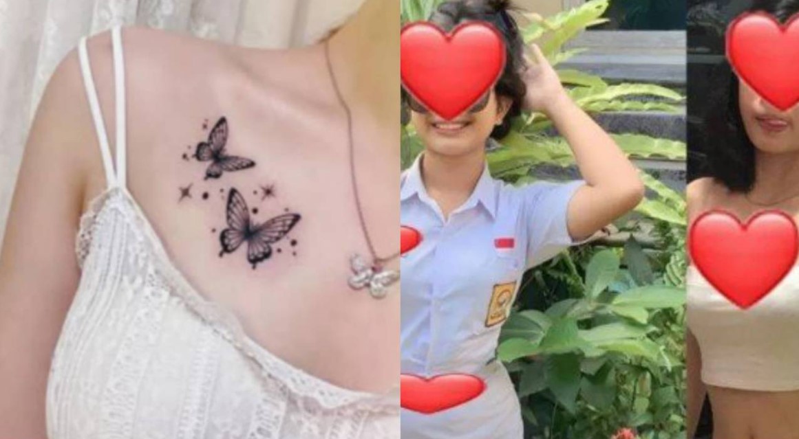 Bokep Viral Ini Sosok Artis Tato Kupu-Kupu Viral Adegan Intim 5 Menit 50 Detik