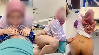 Bokep Indo Hijab BBW Minmin Sepong Doggy Crot Pantat
