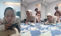 Bokep Indo Jilbab Gemoy Jilat-jilat Kontol Teman